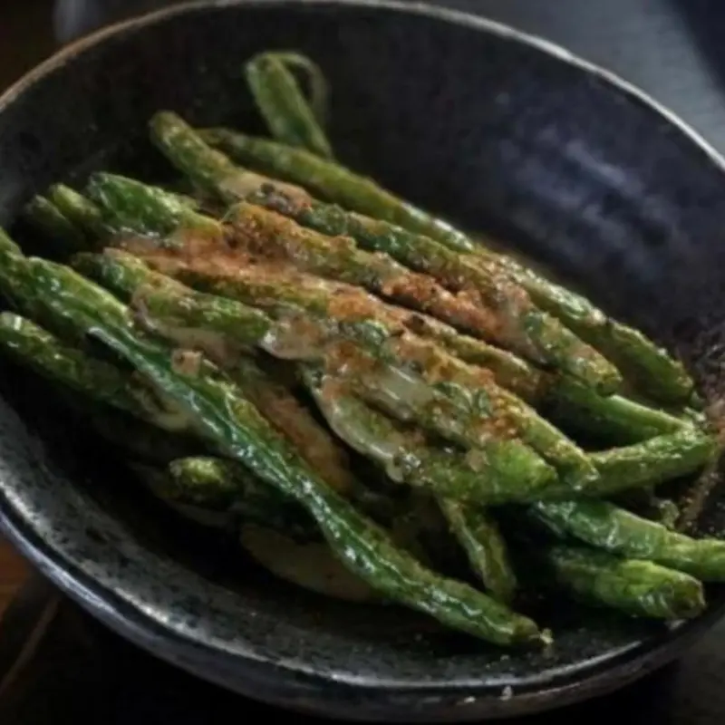 Spicy Sesame Green Beans at Barchi Sushi - 206 Colorado St. | Toast