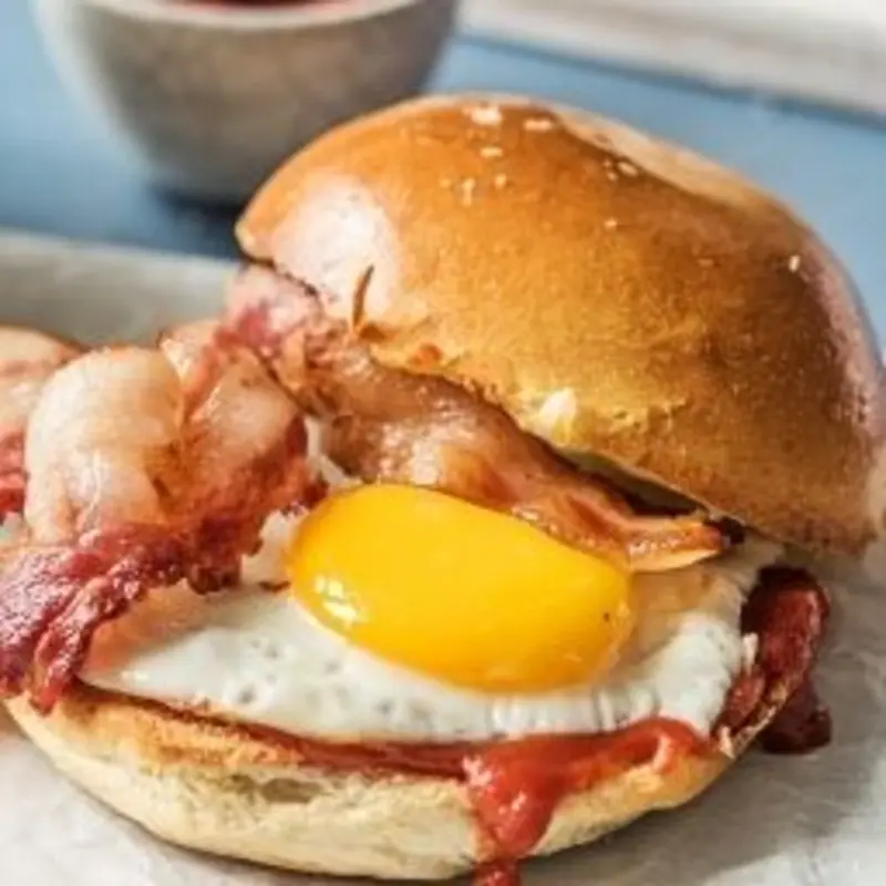 Bacon, Egg and Cheese Sandwich at Schmooze | Toast