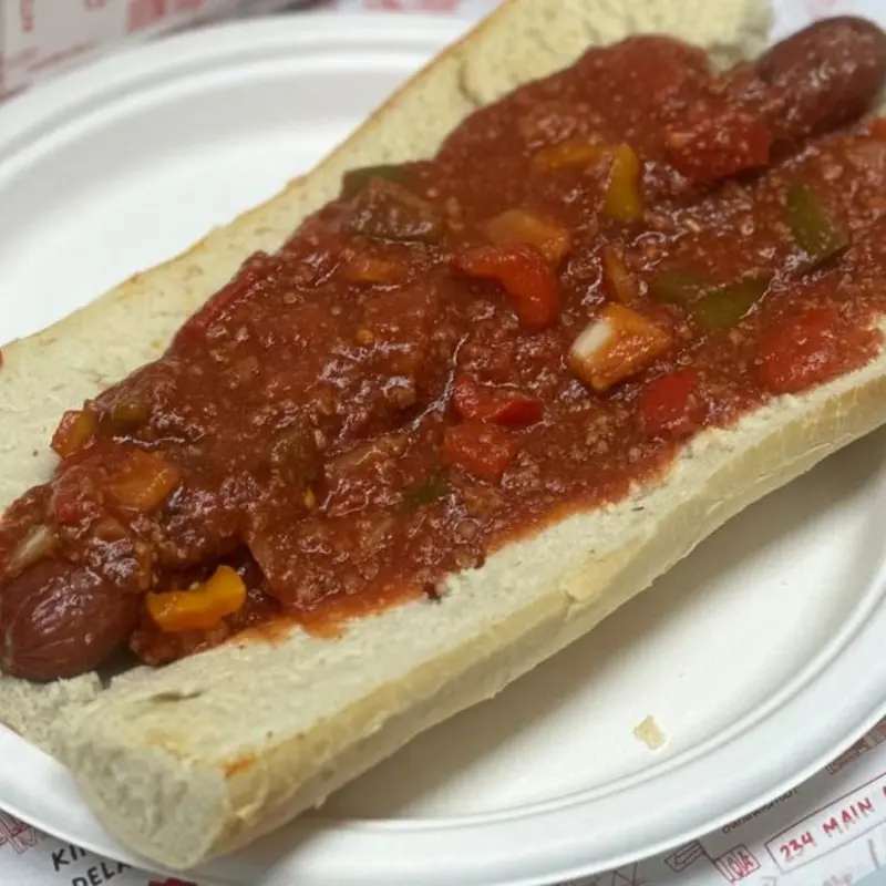 Chili Dog at King of Delancey NJ | Toast
