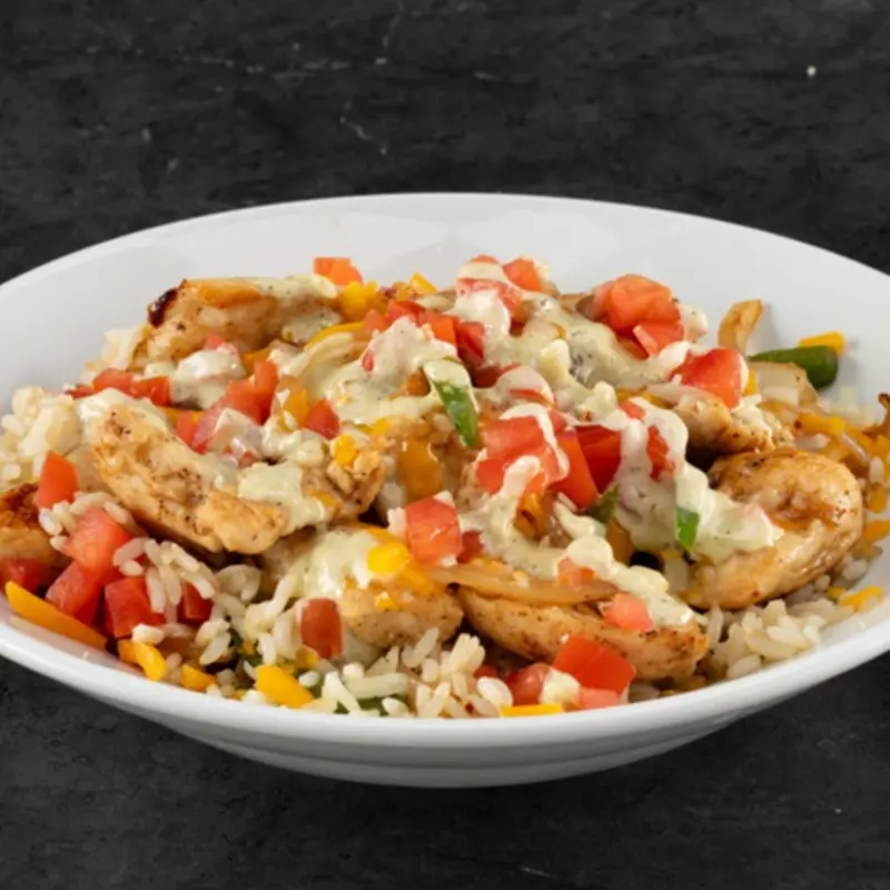 Chicken Fajita Bowl at Beef 'O' Brady's - Athens GA | Toast