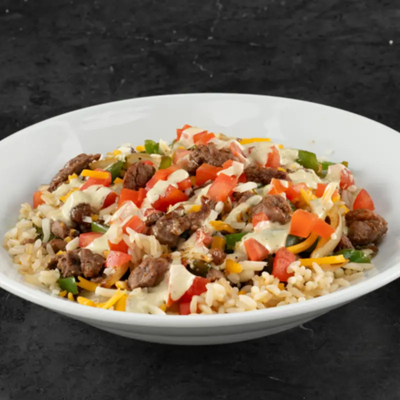 Steak Fajita Bowl at Beef 'O' Brady's - Athens GA | Toast