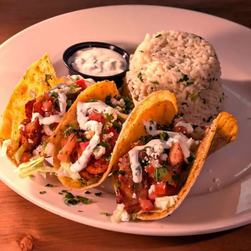 Baja Salmon Tacos