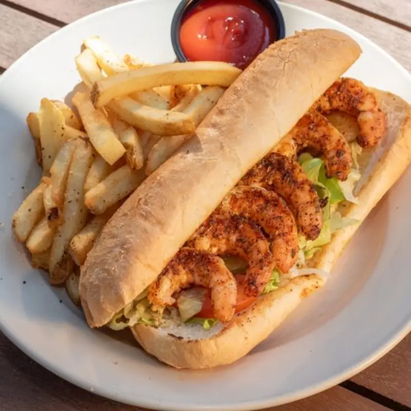 Pick Your Own Po Boy at Rockfish Seafood Grill - Mckinney 2780 S Central Expy, | Toast