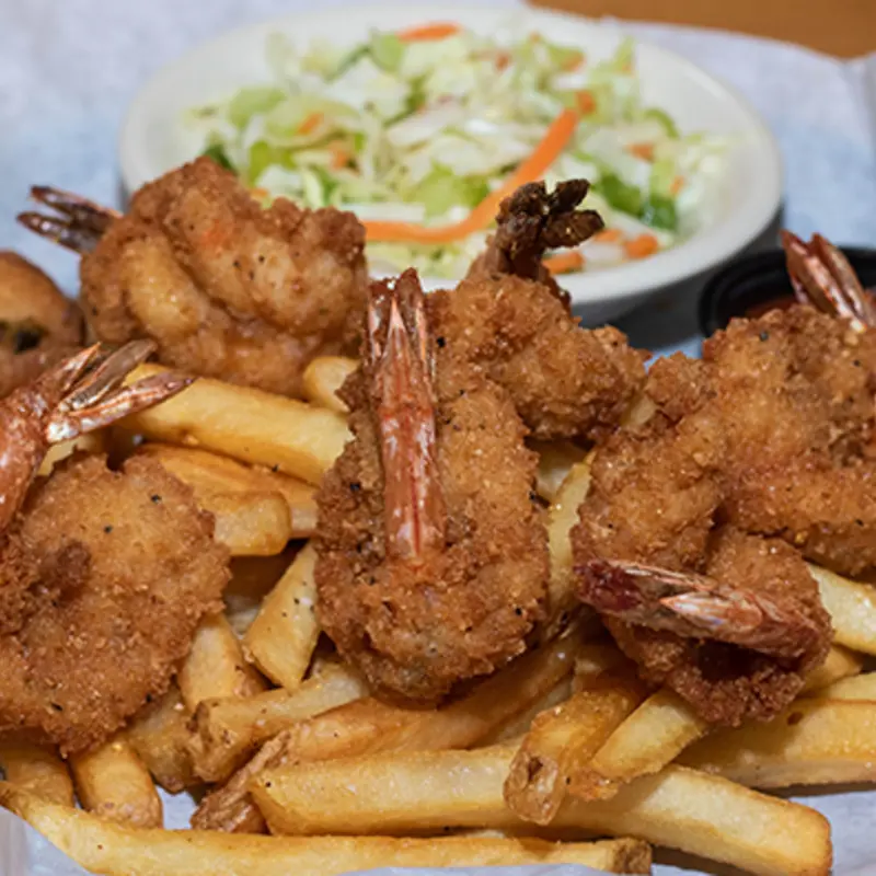 Shrimp Basket at Rockfish Seafood Grill - Mckinney 2780 S Central Expy, | Toast
