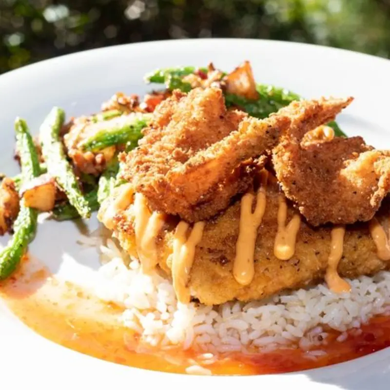 Volcano Mahi Mahi at Rockfish Seafood Grill - Mckinney 2780 S Central Expy, | Toast