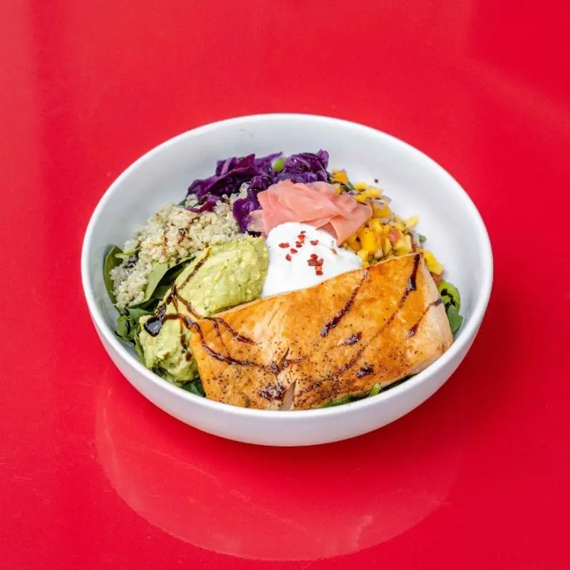 BAKED SALMON at CRAFT Brickell 947 Brickell Ave | Toast