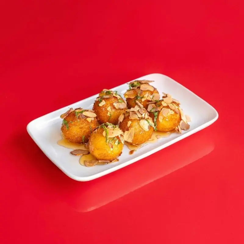 GOAT CHEESE CROQUETTES at CRAFT Brickell 947 Brickell Ave | Toast
