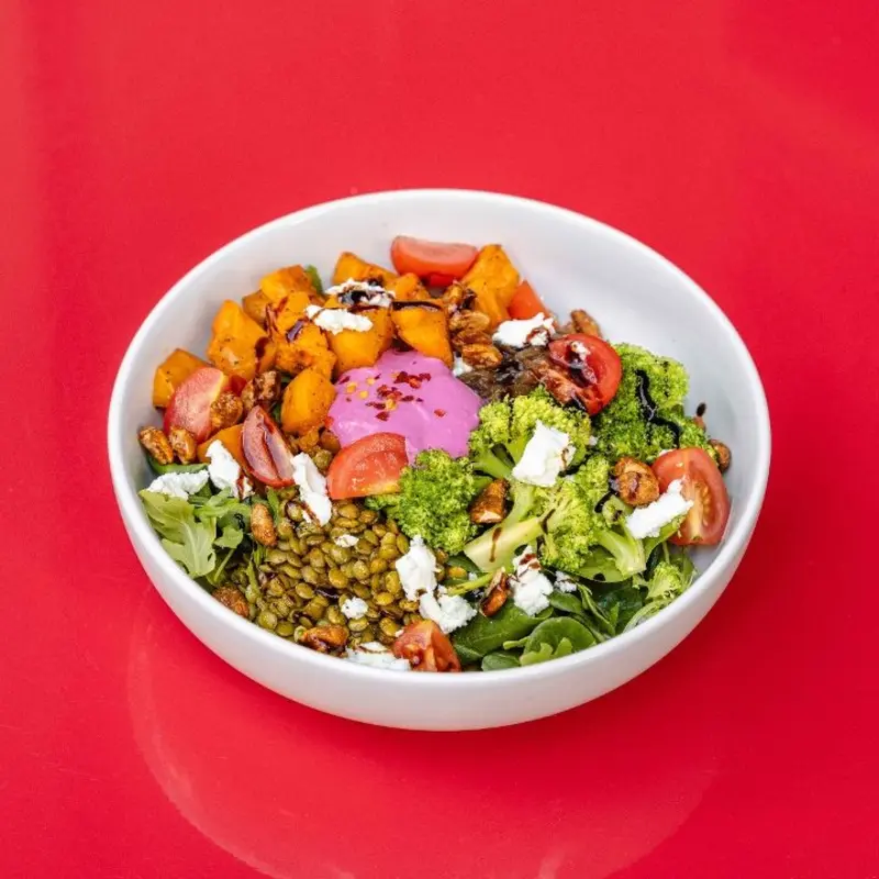 ROASTED SWEET POTATO SALAD at CRAFT Brickell 947 Brickell Ave | Toast