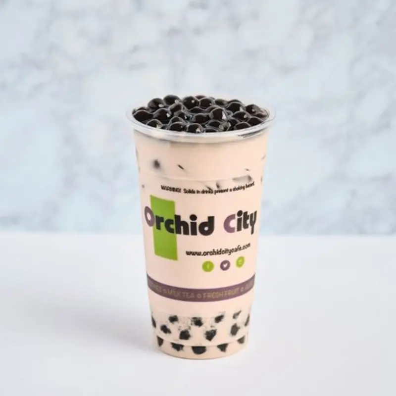Jasmine Gr Milk Tea at Orchid City Fusion Cafe | Toast