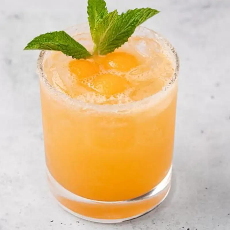 Margarita of the Month - "A Dope Cantaloupe Margarita" at Taco Project Food Truck Taco Truck | Toast