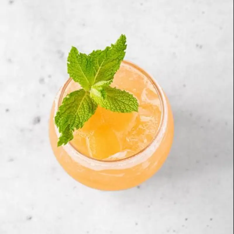 Mocktail of the Month - Cantaloupe Mocktail at Taco Project Food Truck Taco Truck | Toast