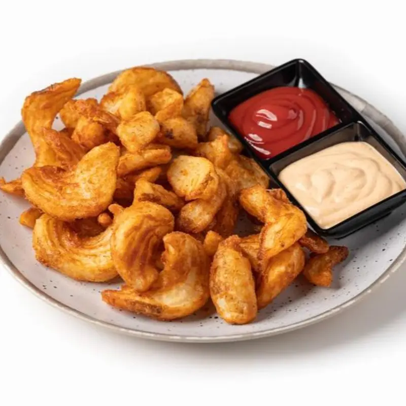 Sidewinder Fries at Taco Project Food Truck Taco Truck | Toast