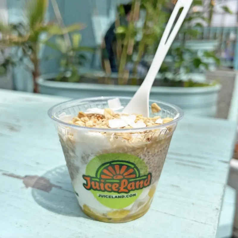 Chai Chia Parfait at JuiceLand Frost Tower | Toast