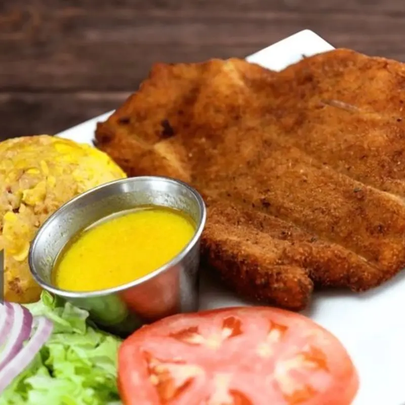 Breaded Steak at Chimiking Express 192 1550 W Vine Street | Toast