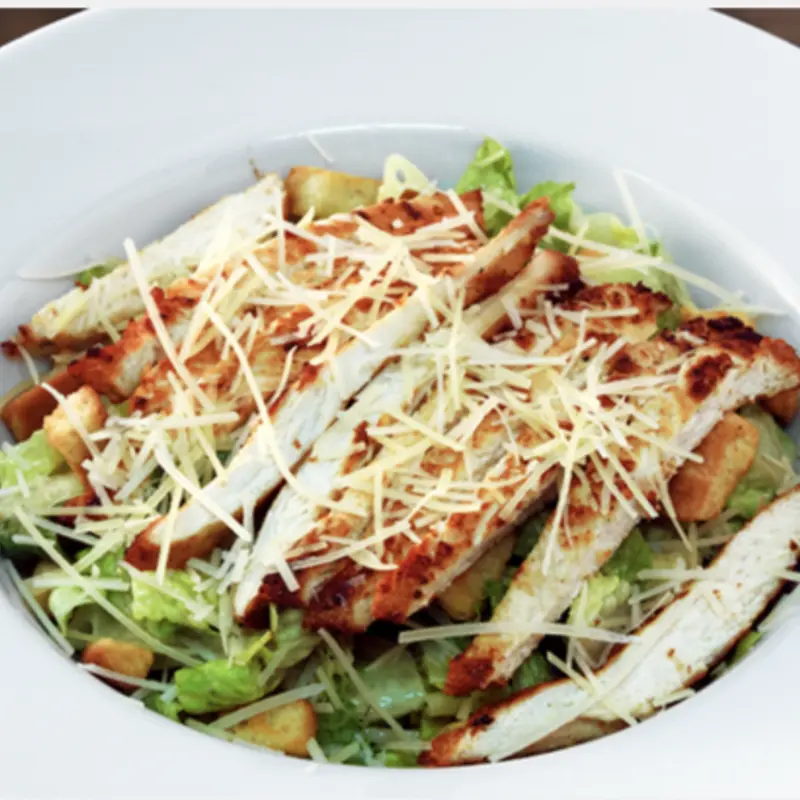 Chicken caesar salad at Chimiking Express 192 1550 W Vine Street | Toast