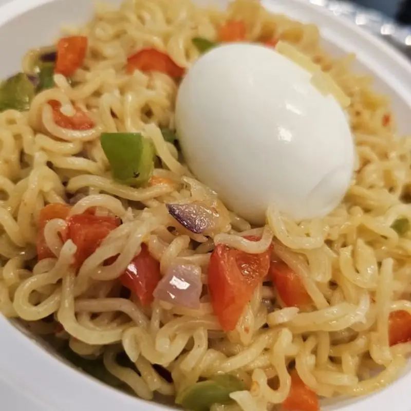 House Noodles (Eggs) at Honey-Dip Fingerz | Toast
