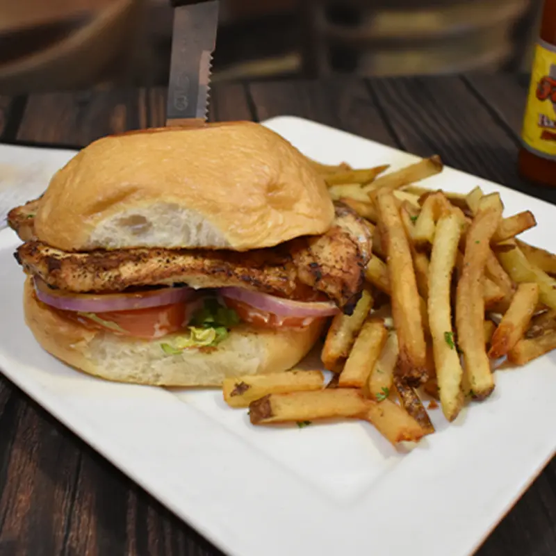 Chicken Sandwich at Floyd's - Pearland 1300 E. Broadway St. | Toast