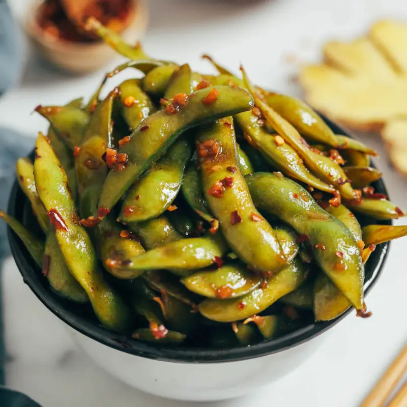 Spicy Edamame at Akashi Brickell - Brickell | Toast