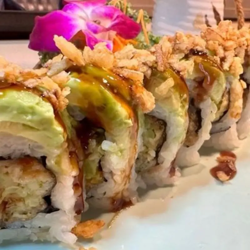 Veggie Dragon Roll at Akashi Brickell - Brickell | Toast