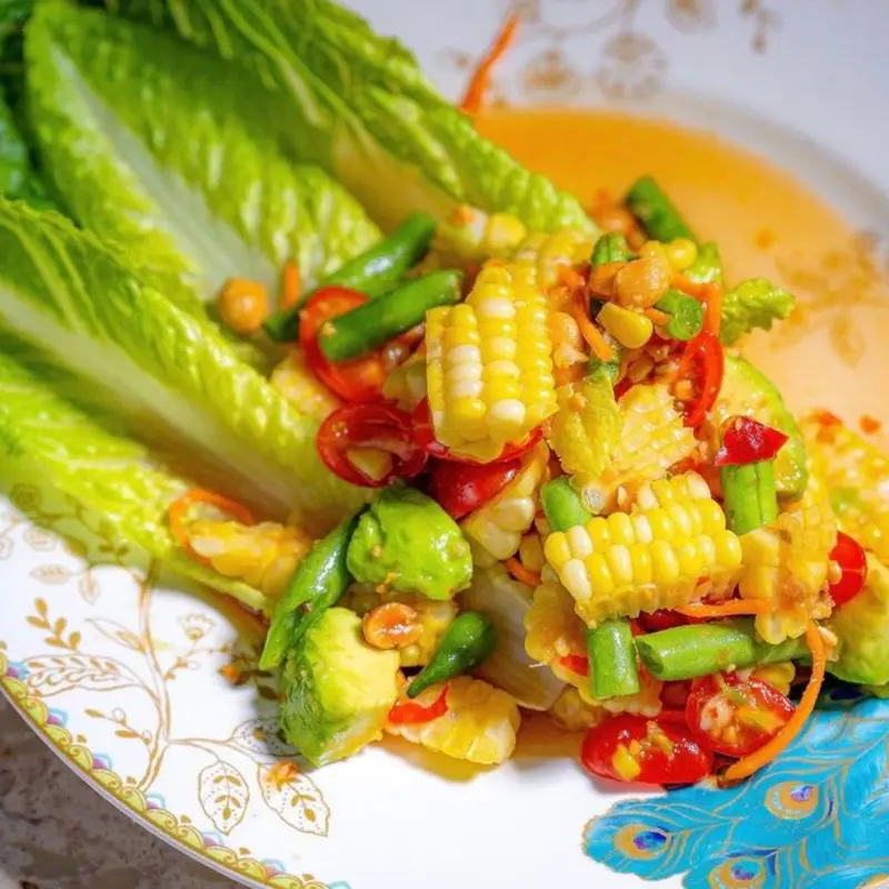 Tum Khao Pod at Ler Lers Dine In 312 Hancock Street | Toast