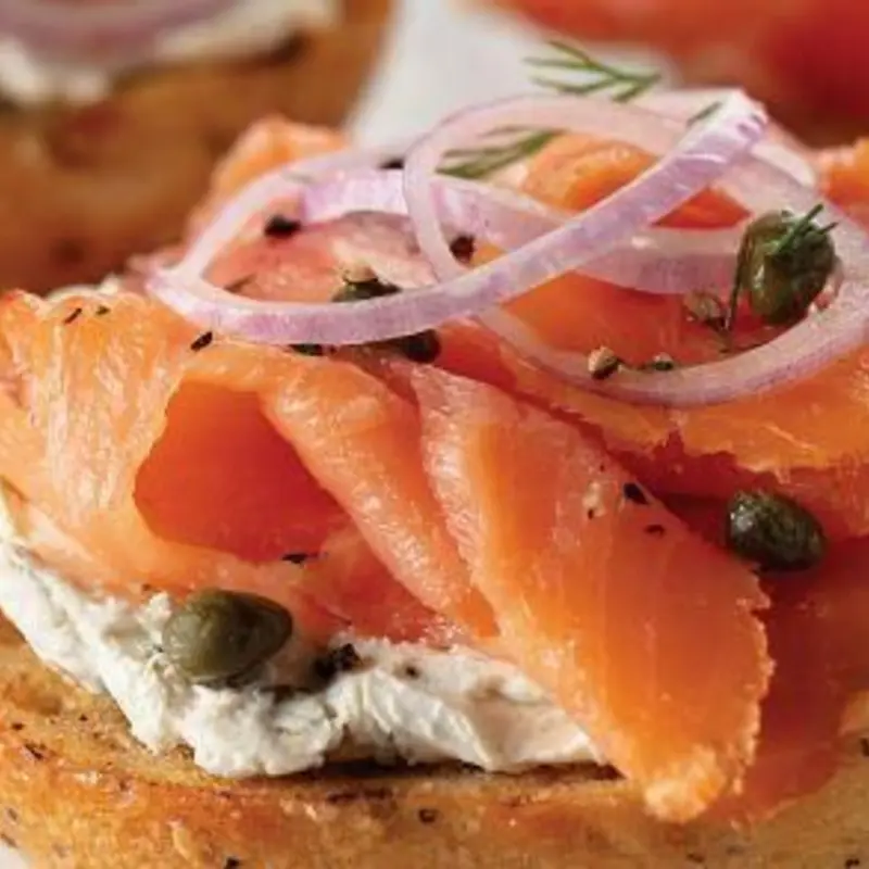 8oz. Sliced Salmon at Nagles Bagels | Toast