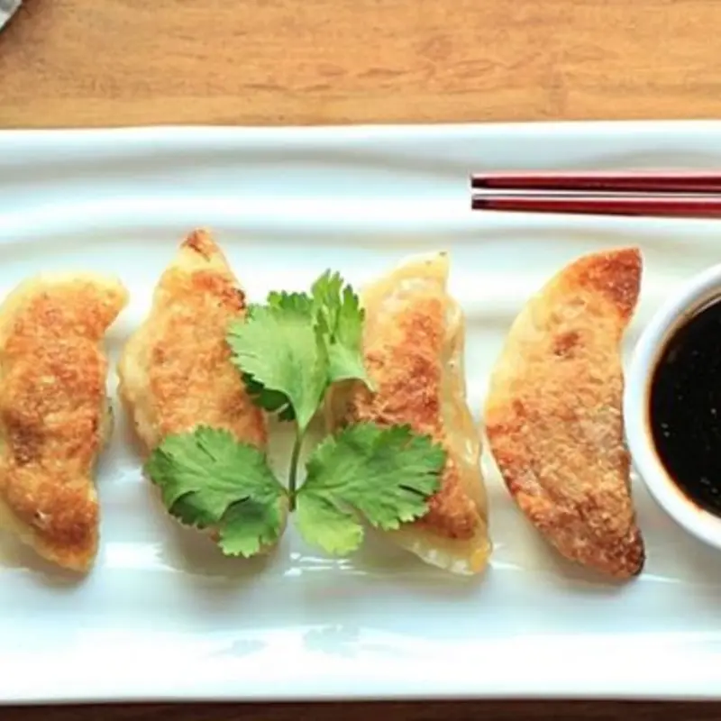 Veg Gyoza at Musha Sushi | Toast