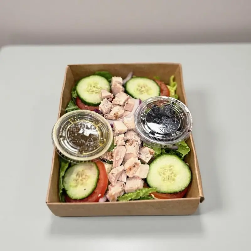 Chicken House Salad at Brooklyn Pizza Crew 758 Nostrand Ave | Toast