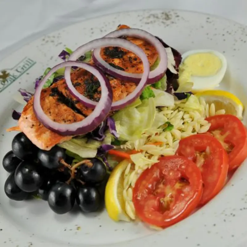 Ethel’s Salmon Salad at Post Oak Grill 1111 Louisiana Street | Toast