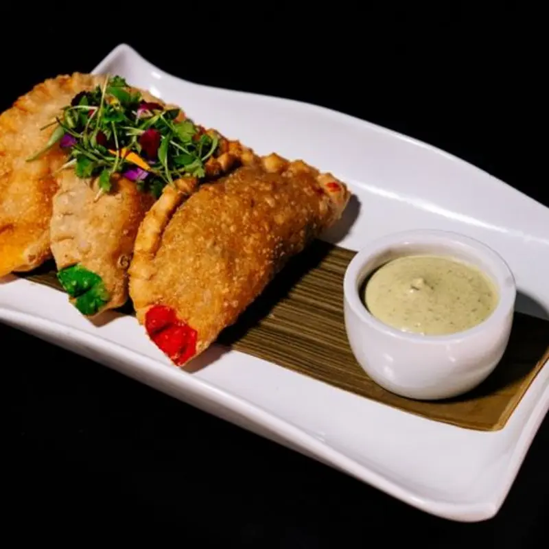 Empanada Trio at Mamajuana Cafe | Toast