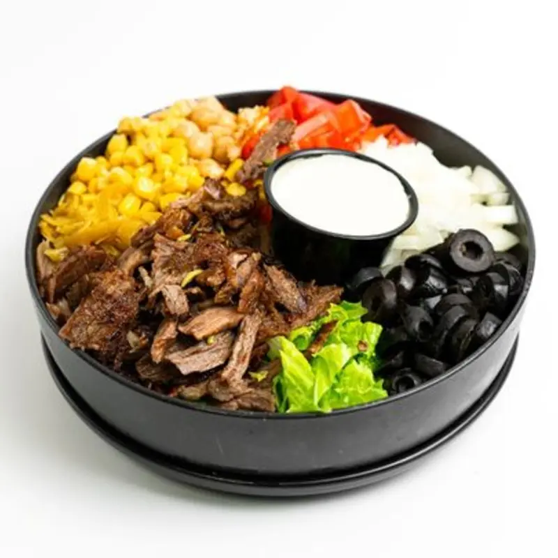 Beef Shawarma Salad Bowl