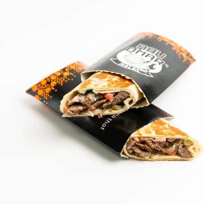 Beef Shawarma Wrap at Abu Omar Halal - HTX Downtown | Toast