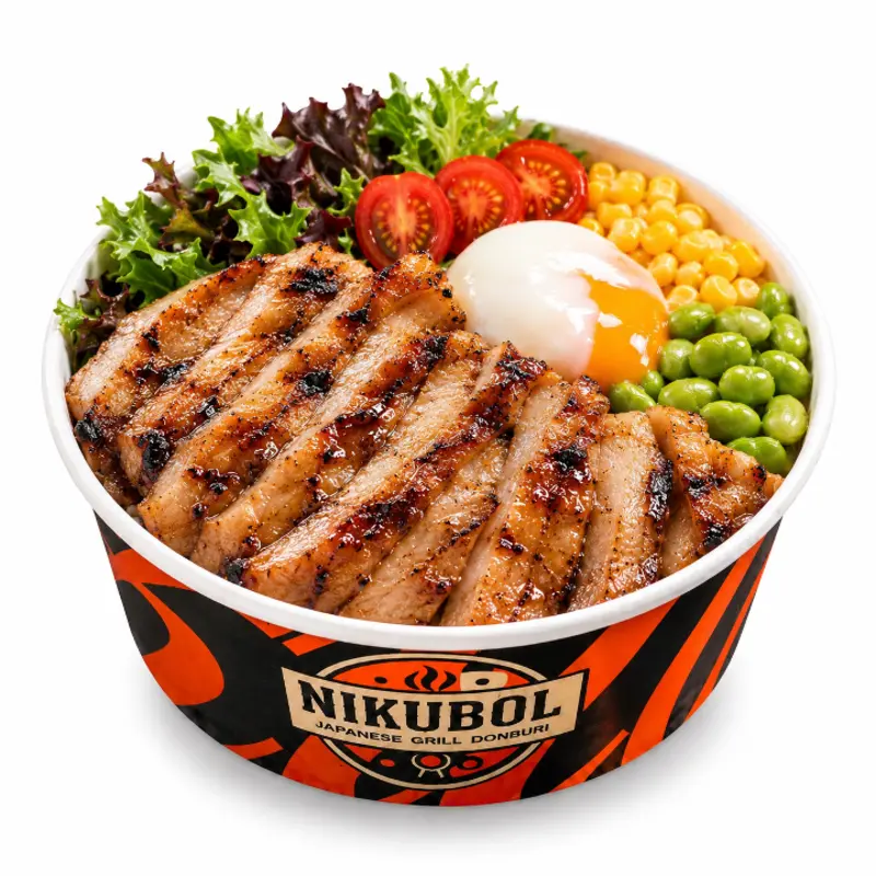 Grilled Pork Jowl at Nikubol．Japanese Grill Donburi | Toast