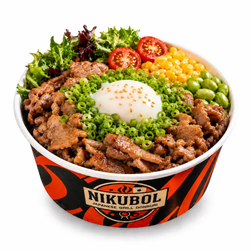 Pork with Scallions at Nikubol．Japanese Grill Donburi | Toast