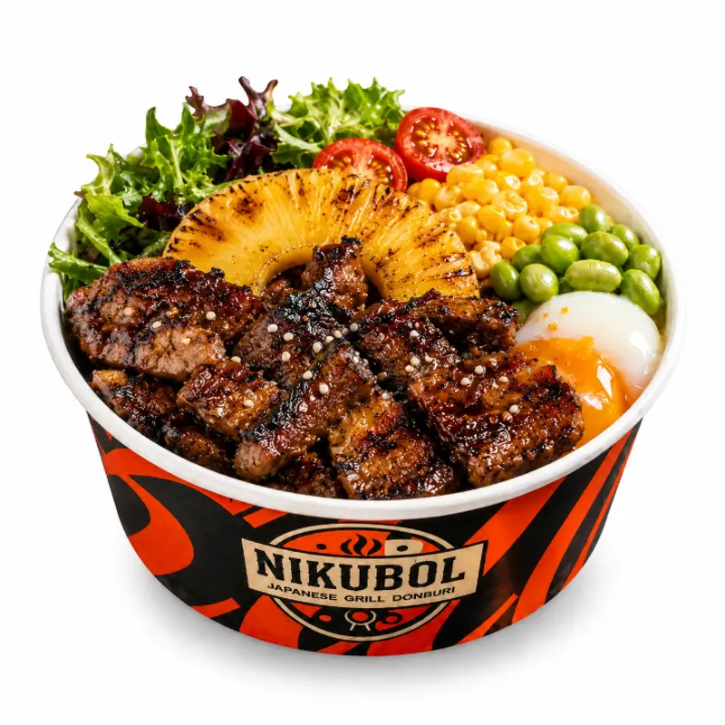 Short Rib with Pineapple at Nikubol．Japanese Grill Donburi | Toast
