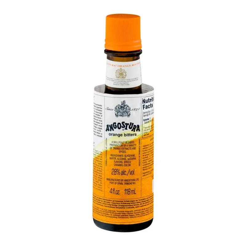 ANGOSTURA Orange Bitters Cocktail Bitters for Professional and Home Mixologists 4 FL Oz