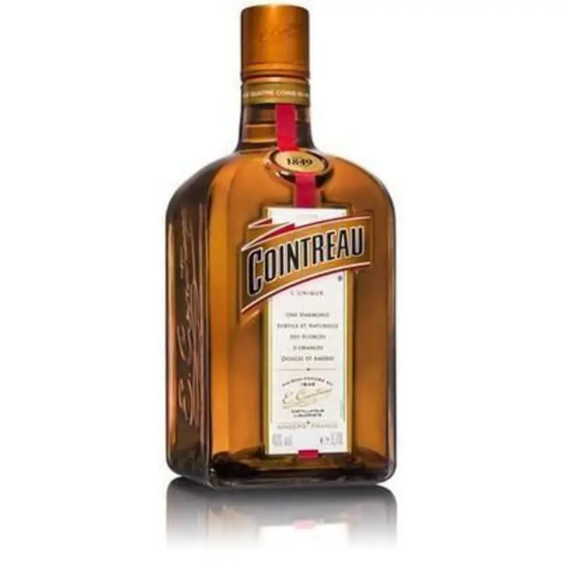 Cointreau is a versatile orange-flavored liqueur, perfect for cocktails or as a digestif. Its 1L bottle ensures you have enough to entertain guests or enjoy over time. at Capitol Discount Liquors 22 West Pine Street | Toast