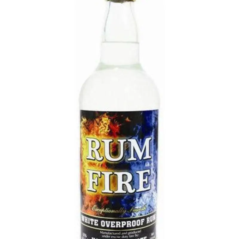 Hampden Rum Fire White Overproof Rum Rum
