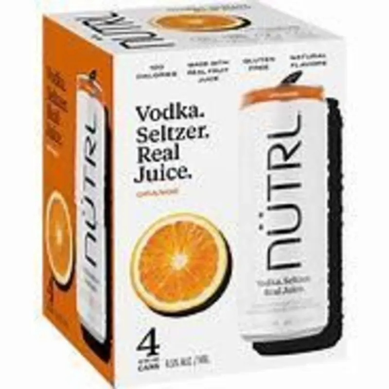 Nutrl Orange 4 Pack
