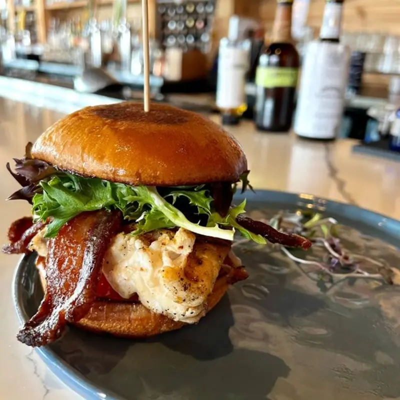 Salmon BLT at RusTeak Thornton Park 101 S. Eola Drive | Toast