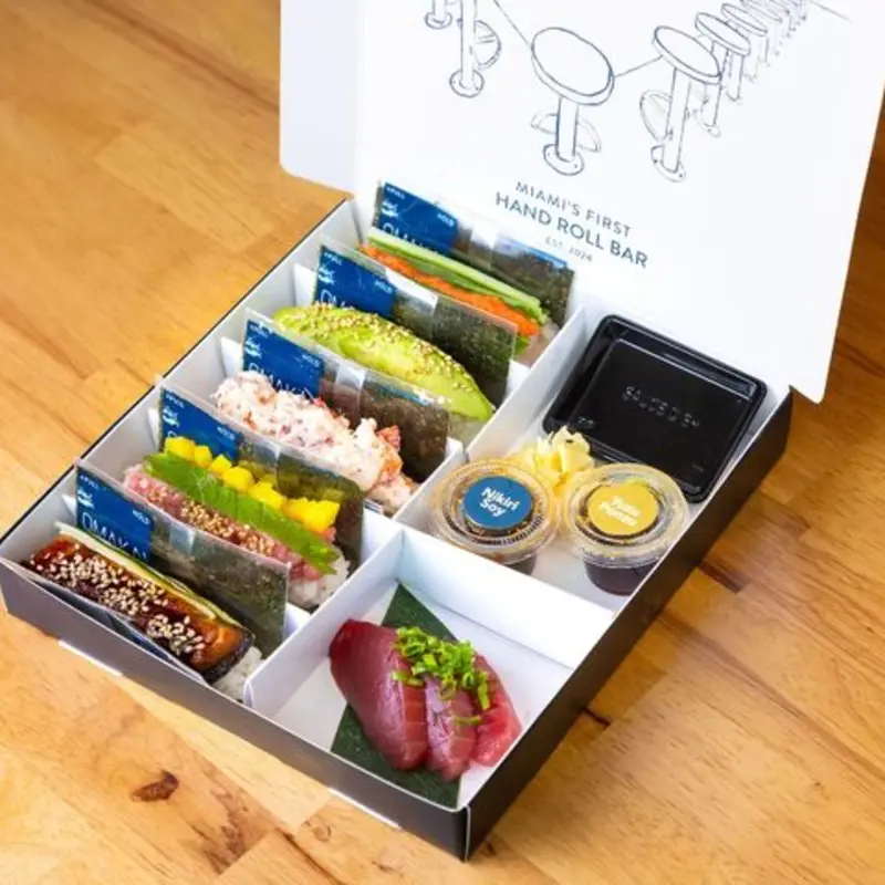 LEAVE IT UP TO YOU at OMAKAI hand roll bar Brickell | Toast