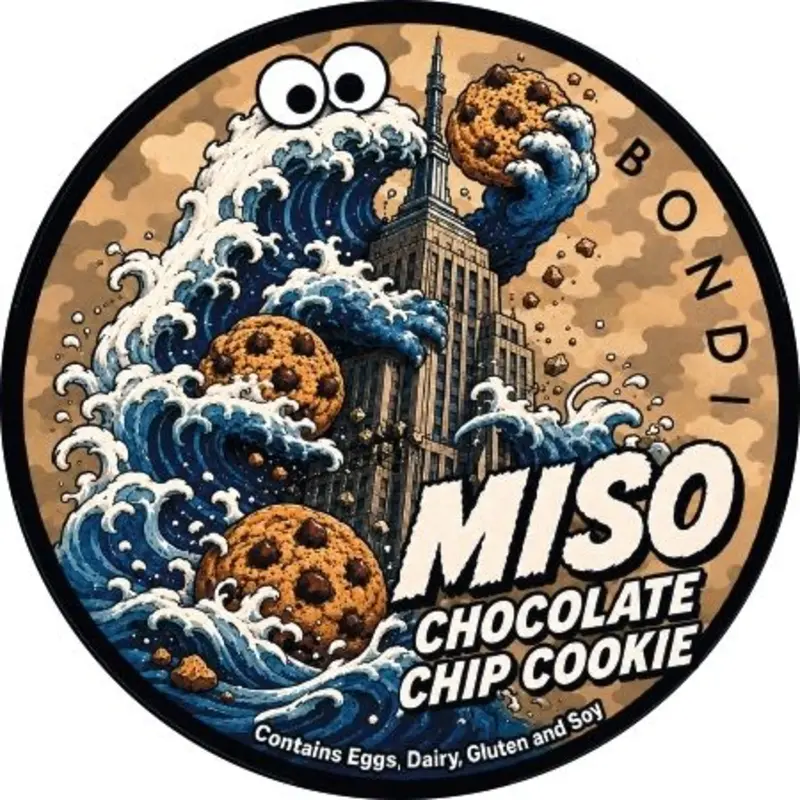 Miso Chocolate Chip Cookie* at Bondi Sushi Brickell | Toast