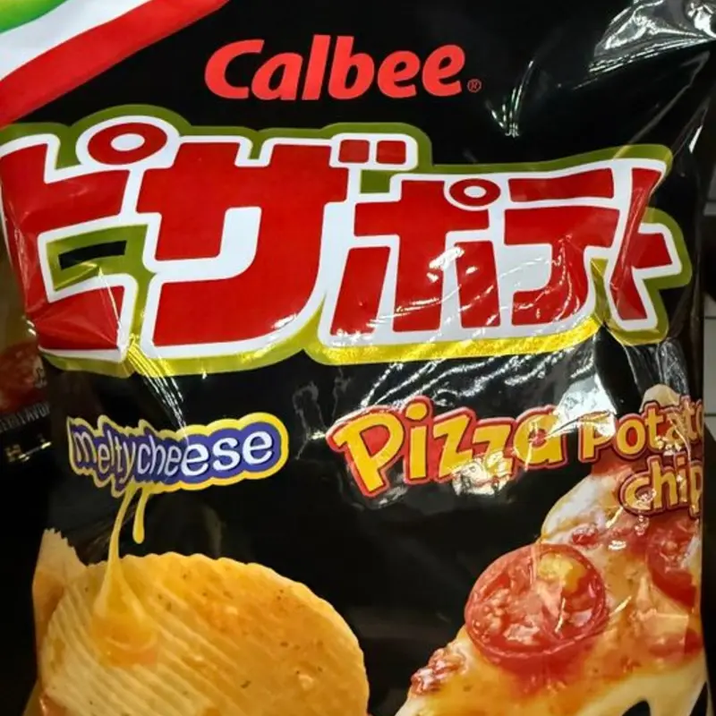 pizza potato chips