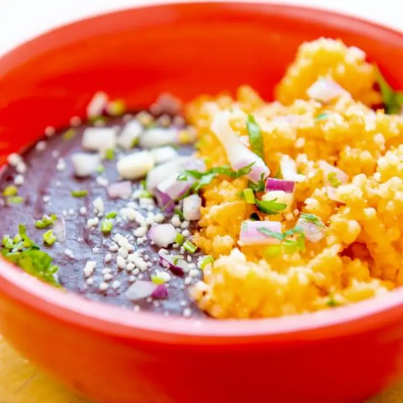 Arroz y Frijoles at El Tesoro South Downtown 171 Mitchell Street