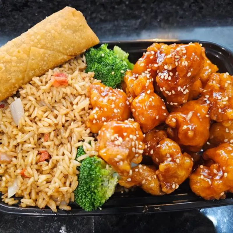 C2. Sesame Chicken at Sunset Lotus 514 N Franklin St Unit 105