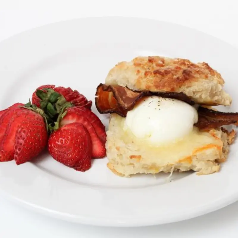 Bacon Biscuit at Buddy Brew Coffee Park Tower