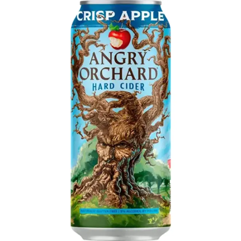 Angry Orchard Can at 3 Corners Pizza