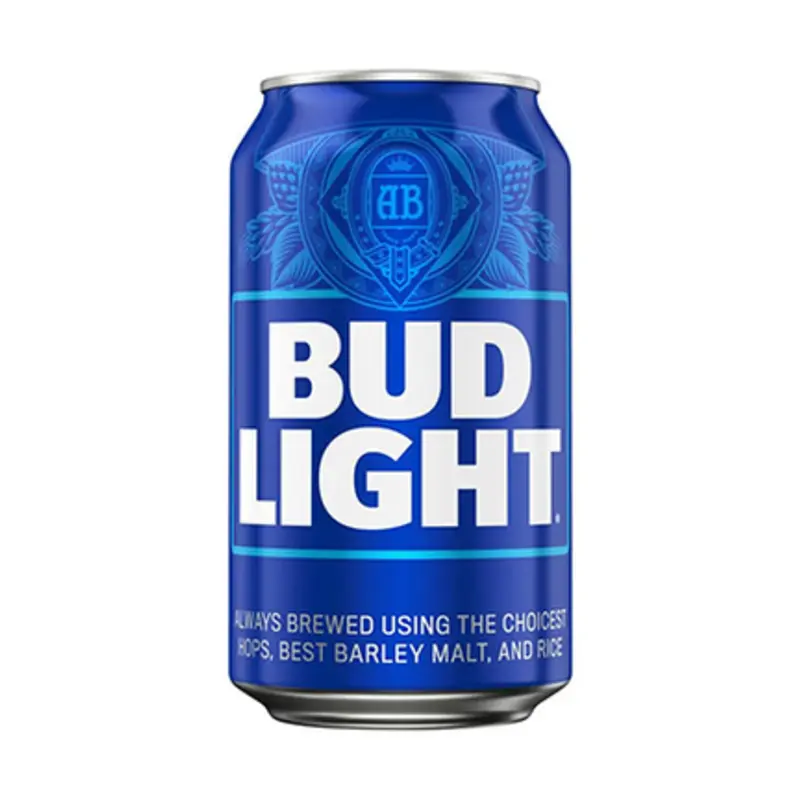Bud Light Can at 3 Corners Pizza