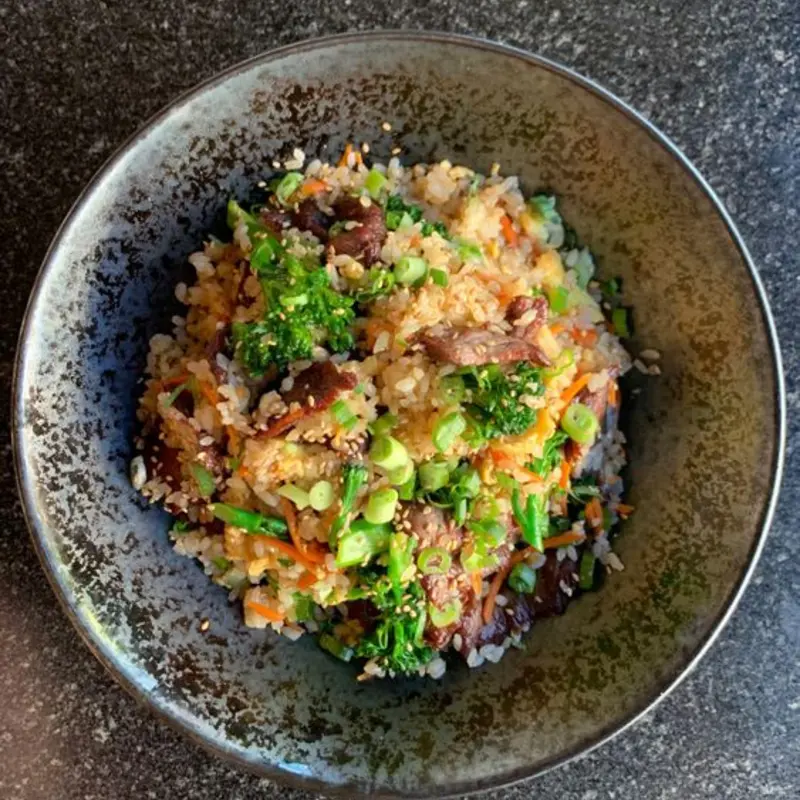Steak Fried Rice at Obon - CityScape 2 E Jefferson St Suite 108