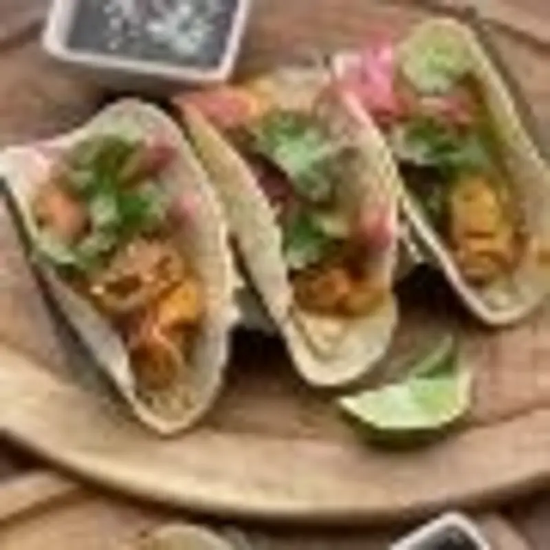 Crispy Fish Tacos at Huss Brewing - Downtown PHX 225 E Monroe St