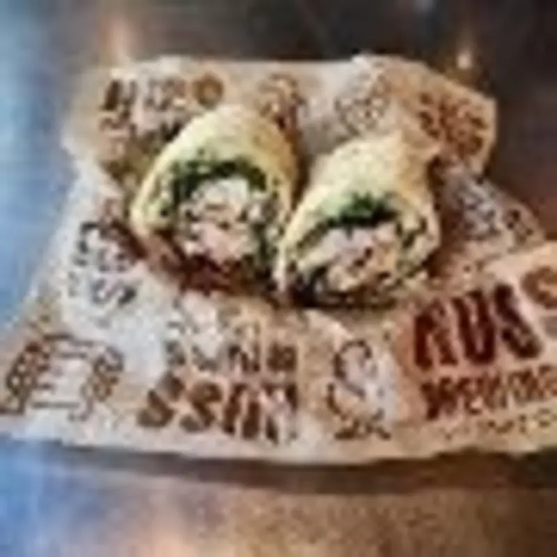 Greek Chicken Wrap at Huss Brewing - Downtown PHX 225 E Monroe St